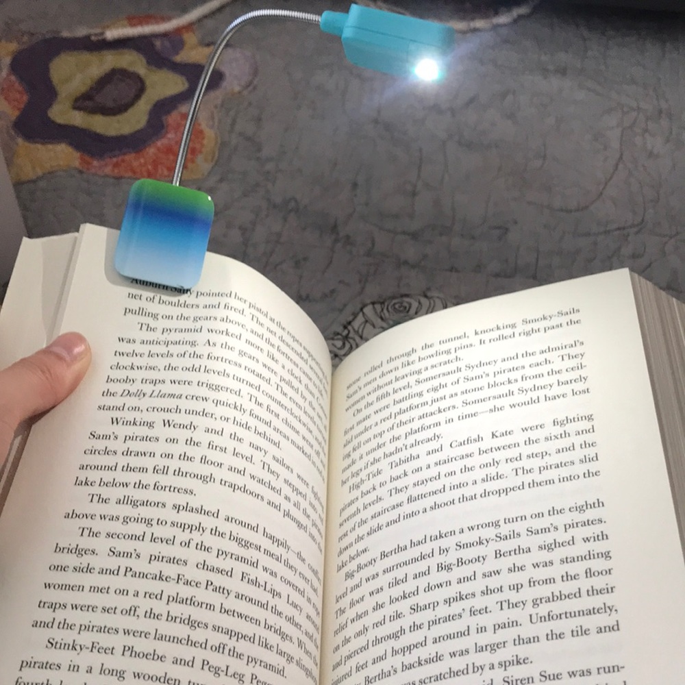 Mini reading light